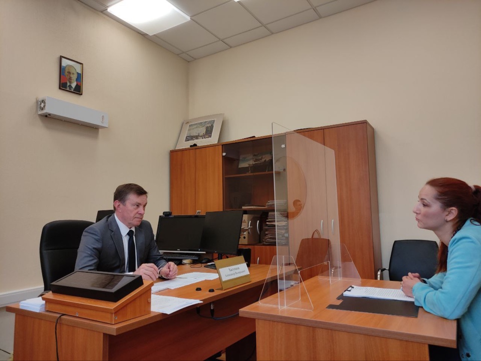 Руководитель Московско-Окского ТУ Росрыболовства провел личный прием граждан в Приемной Президента Российской Федерации 