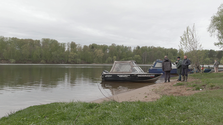 Старые сети и рыболовов-нарушителей обнаружила Рыбоохрана во время рейда по Истринскому водохранилищу