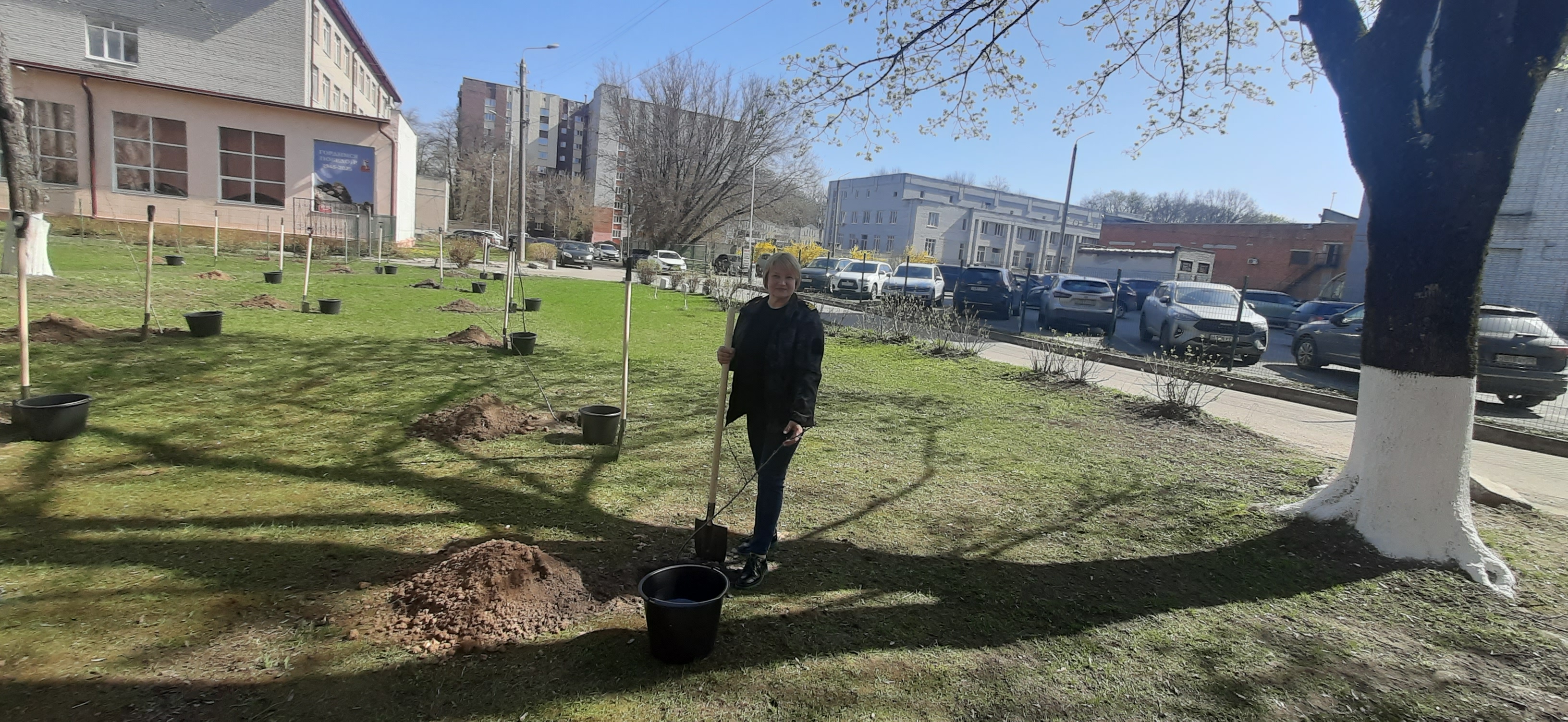 Сад Победы заложили в Брянске в память о воинах-освободителях 