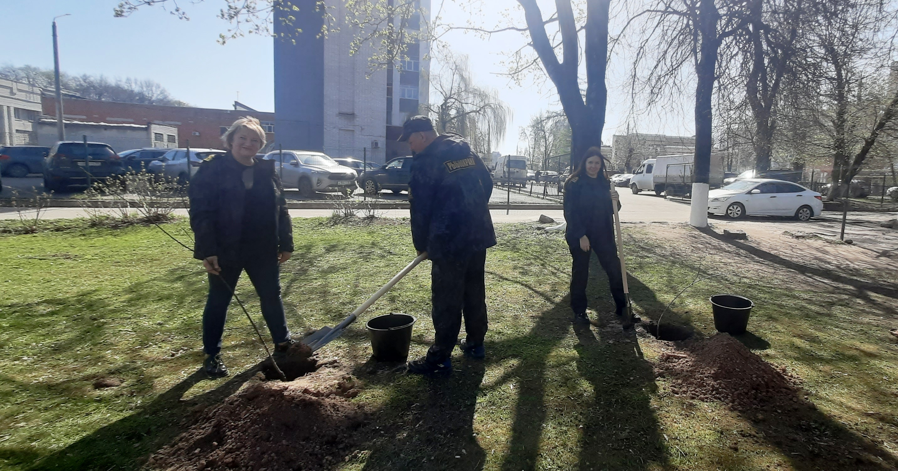 Сад Победы заложили в Брянске в память о воинах-освободителях 