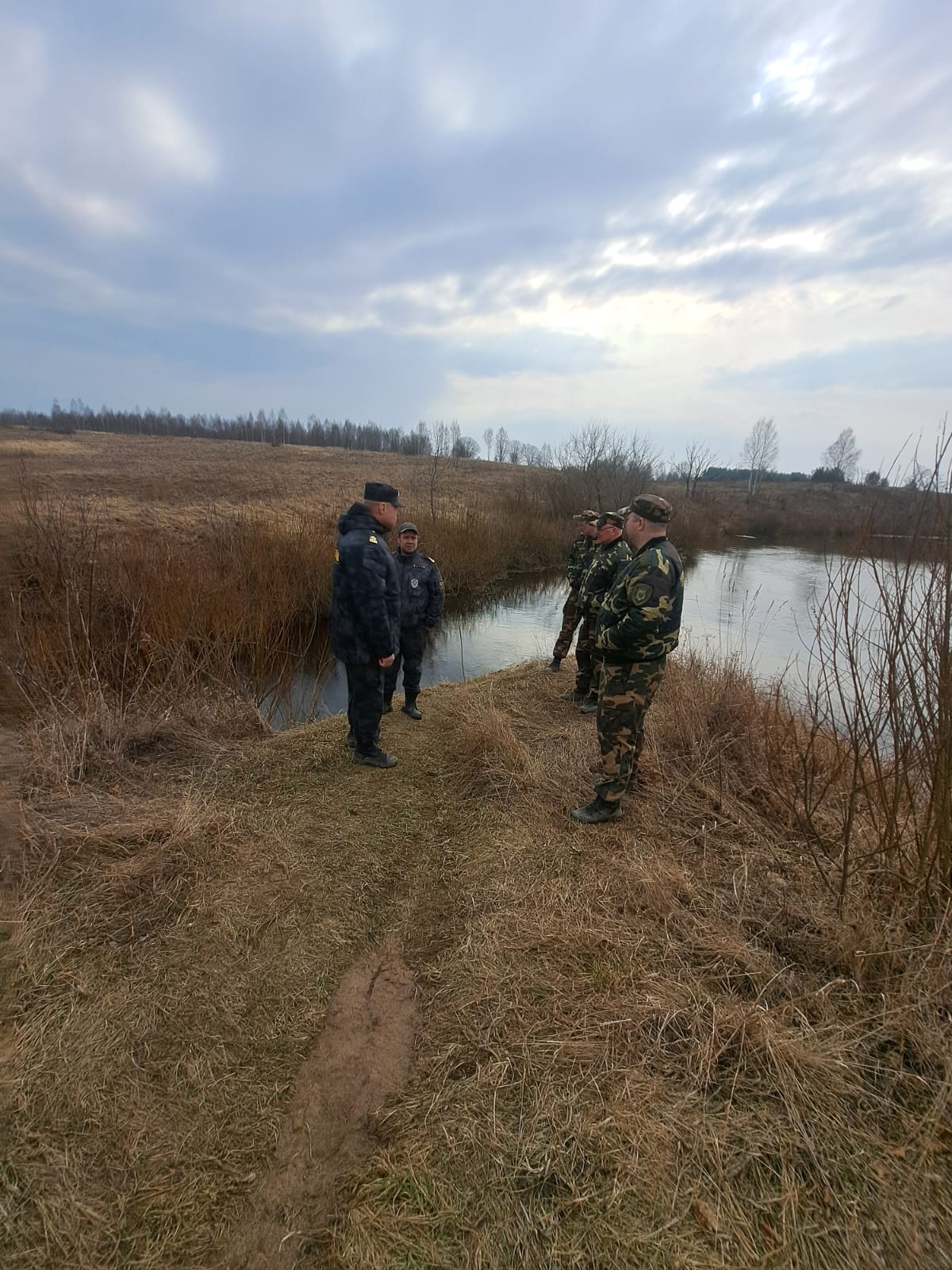 Совместный рыбоохранный рейд на трансграничных водных объектах  инспекторов  Московско-Окского ТУ Росрыболовства и Республики Беларусь