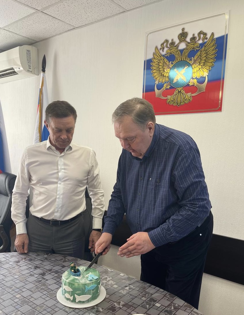 В Московско-Окском ТУ Росрыболовства чествовали ветеранов органов рыбоохраны 