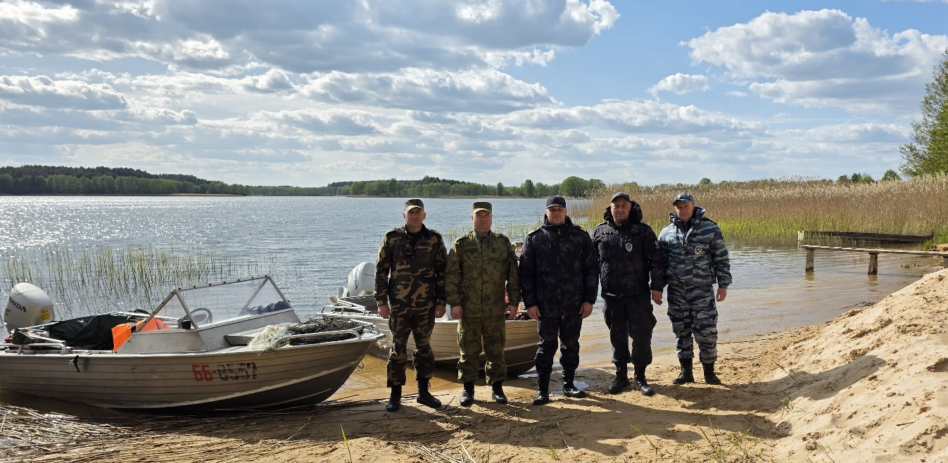 На трансграничном водном объекте прошел совместный рыбоохранный рейд инспекторов России и Белоруссии 
