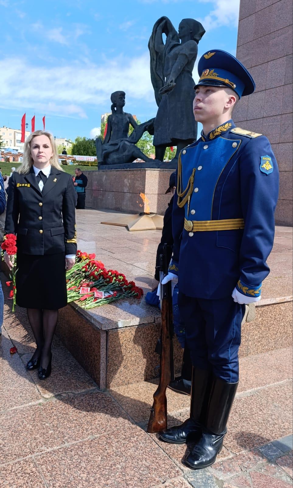 В День Победы инспекторы рыбоохраны в Ивановской области приняли участие в памятных мероприятиях