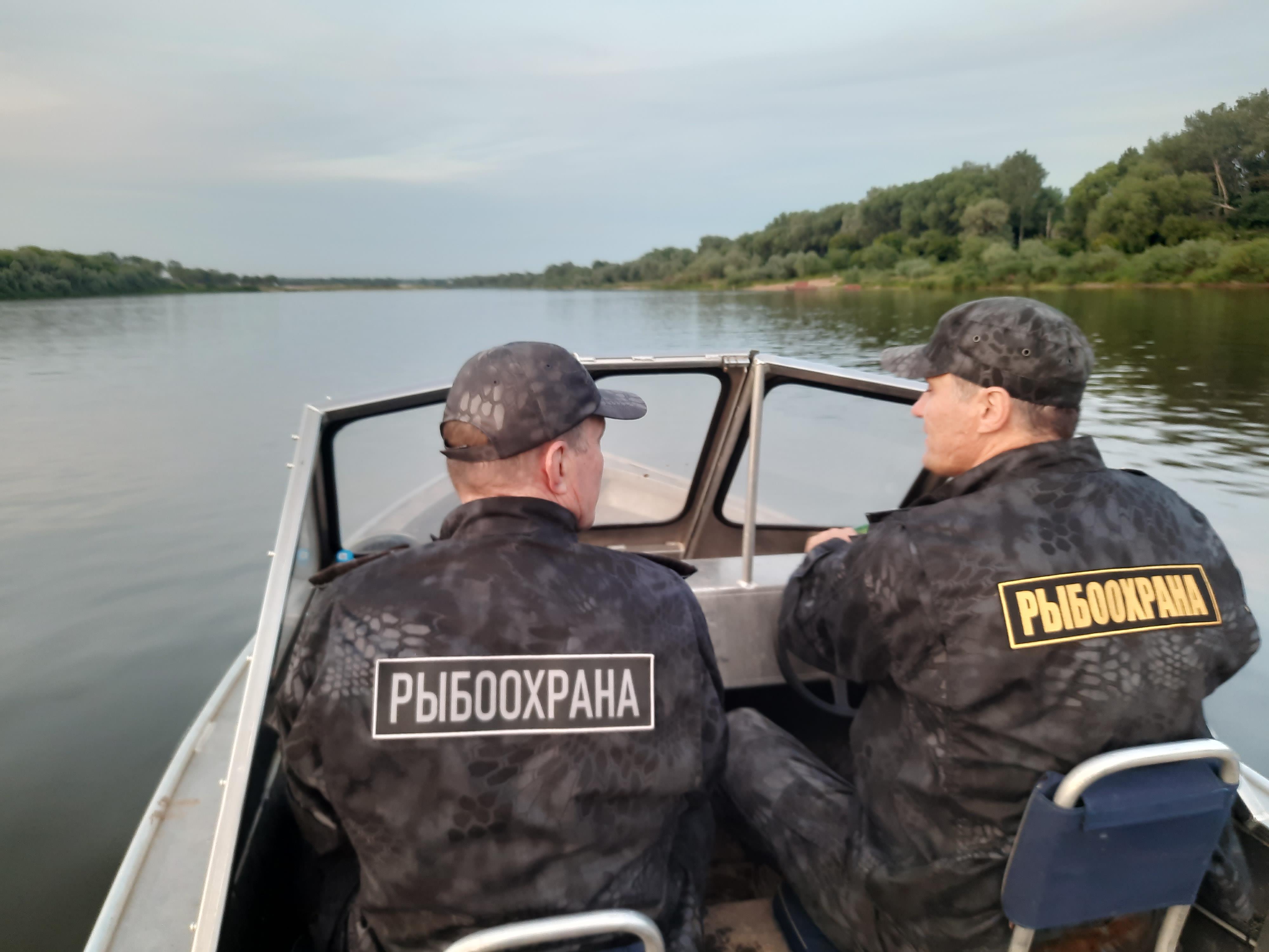 В рейде по реке Ока принял участие руководитель Московско-Окского территориального управления Александр Хатунцов  