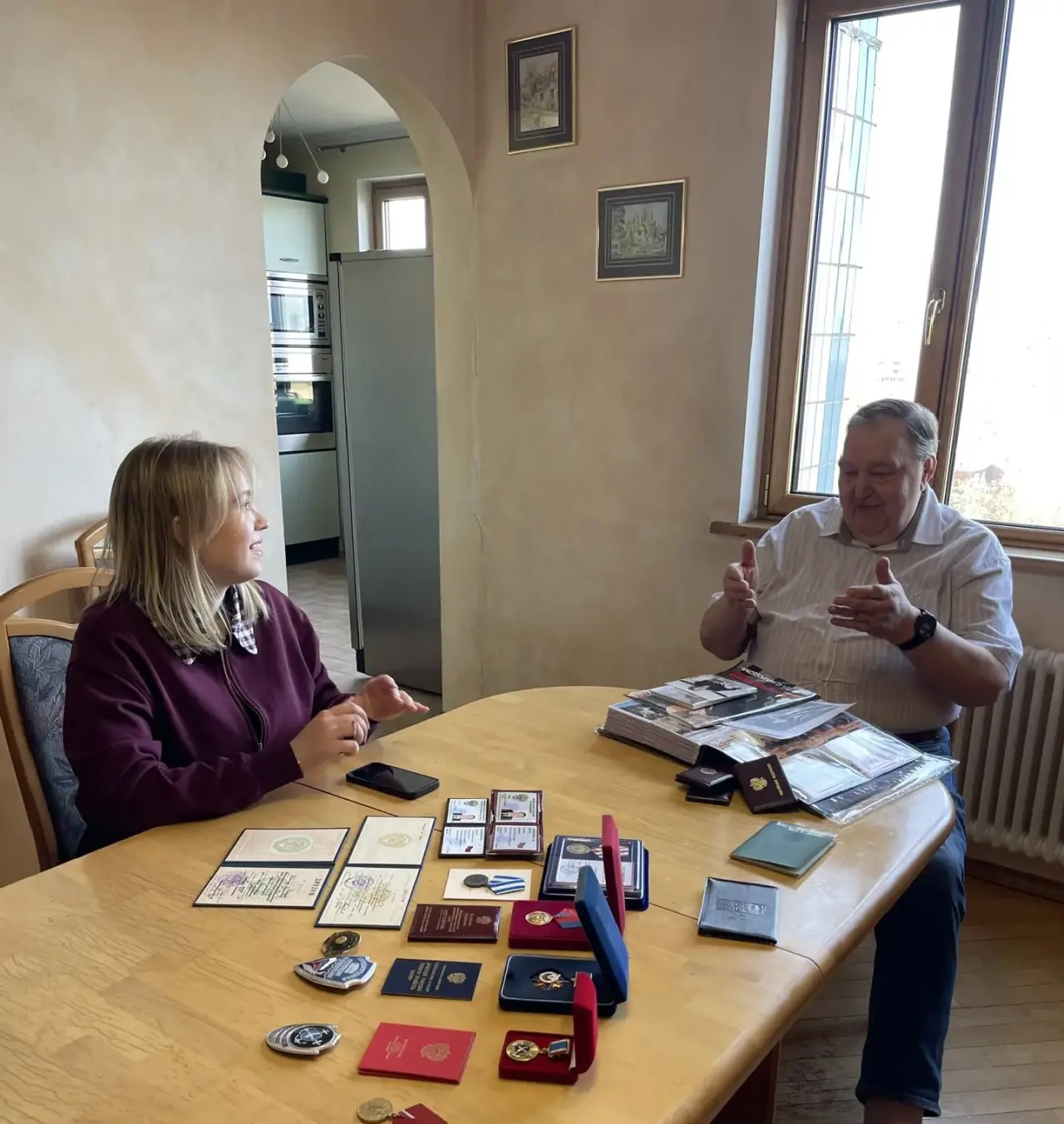 Встреча с ветераном рыбной отрасли Александром Николаевичем Давыдовым