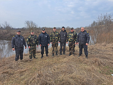 Совместный рыбоохранный рейд на трансграничных водных объектах  инспекторов  Московско-Окского ТУ Росрыболовства и Республики Беларусь