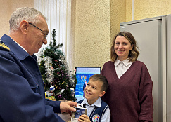 Желание Никиты Алексеева исполнилось благодаря новогодней акции «Ёлка желаний Росрыболовства»