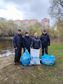 Рыбоохрана приняла участие во Всероссийской неделе субботников 