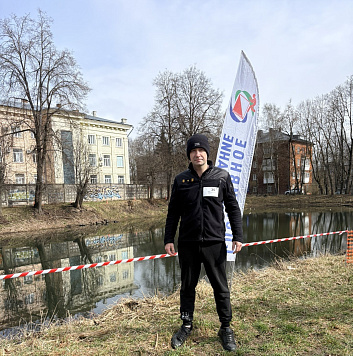 Инспектор рыбоохраны Артем Павлюченков принял участие в соревнованиях по спортивному ориентированию