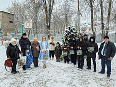 Сотрудники рыбоохраны поздравили воспитанников Кинешемского детского дома