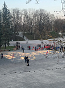 Патриотическая акция в День космонавтики «Огненная картина» в Смоленской области