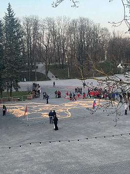 Патриотическая акция в День космонавтики «Огненная картина» в Смоленской области