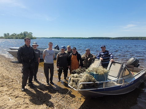 День без сетей в акватории Рыбинского водохранилища Ярославской области